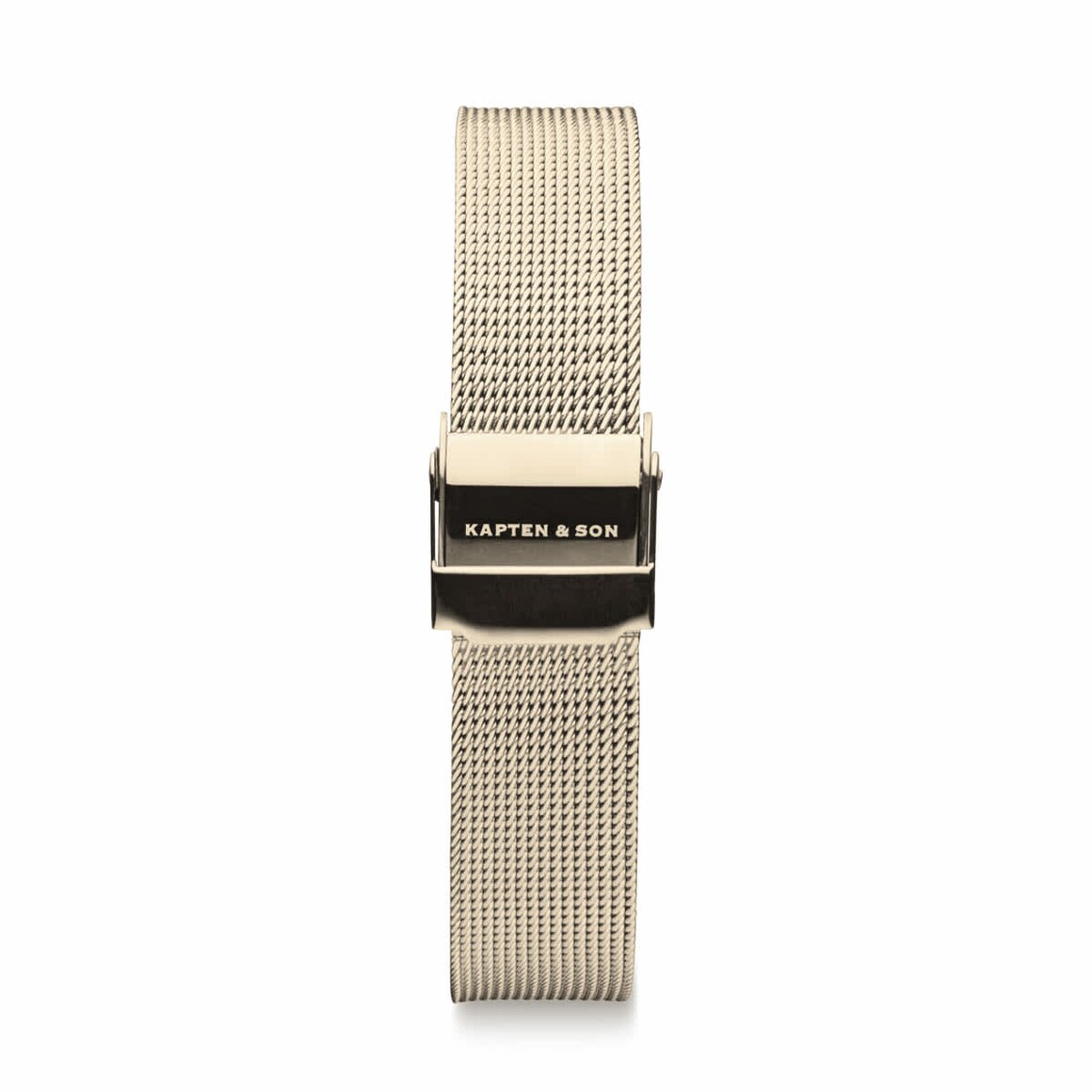 Kpten & Son Mesh Strap Light Gold